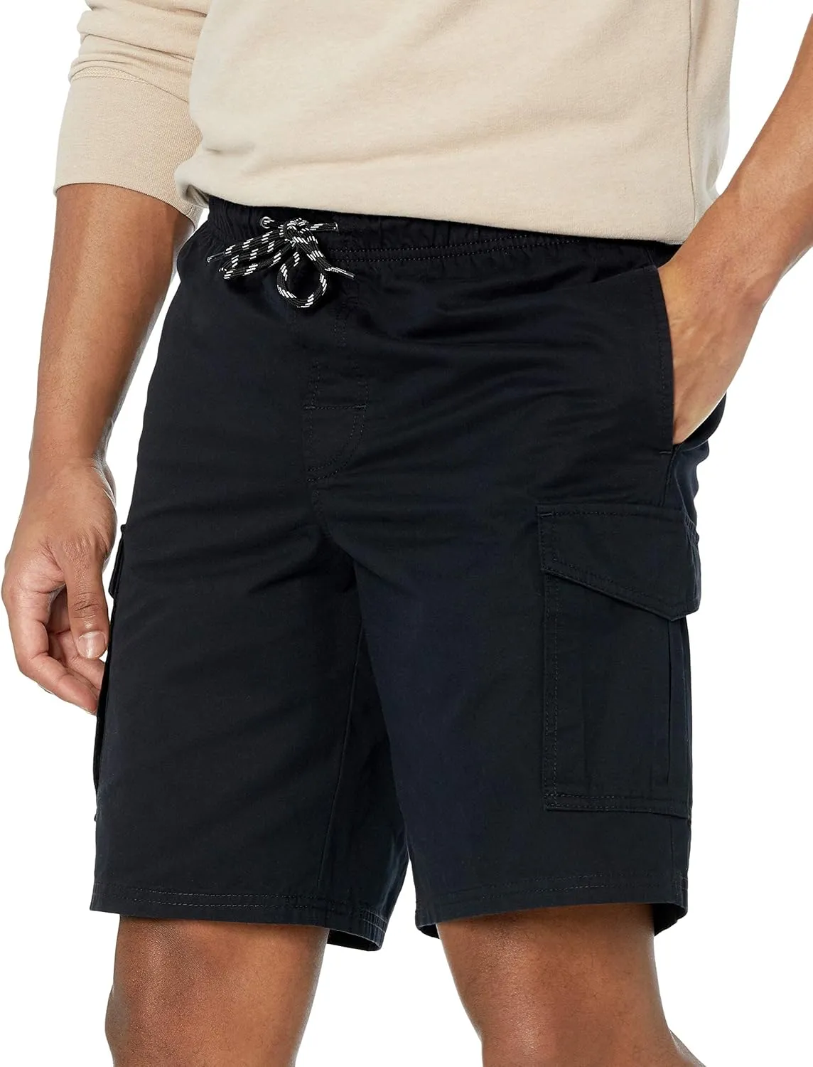 Amazon Essentials Men's 9" Elastic Waist Cargo Short