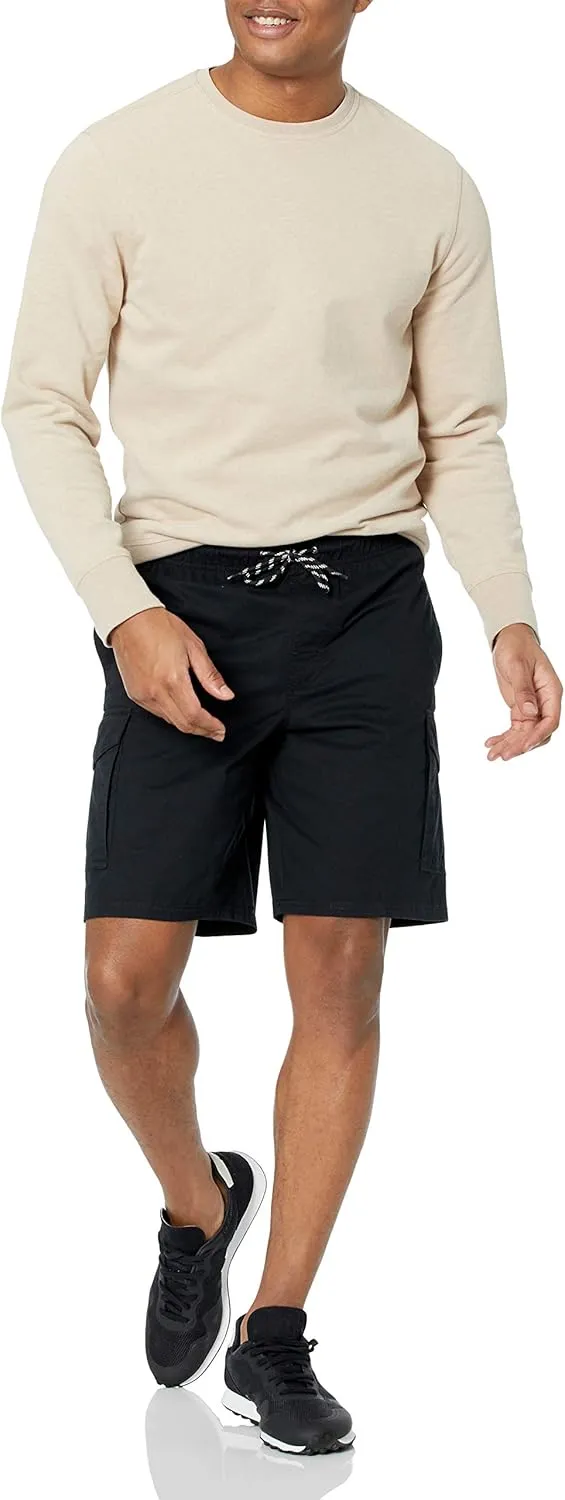 Amazon Essentials Men's 9" Elastic Waist Cargo Short