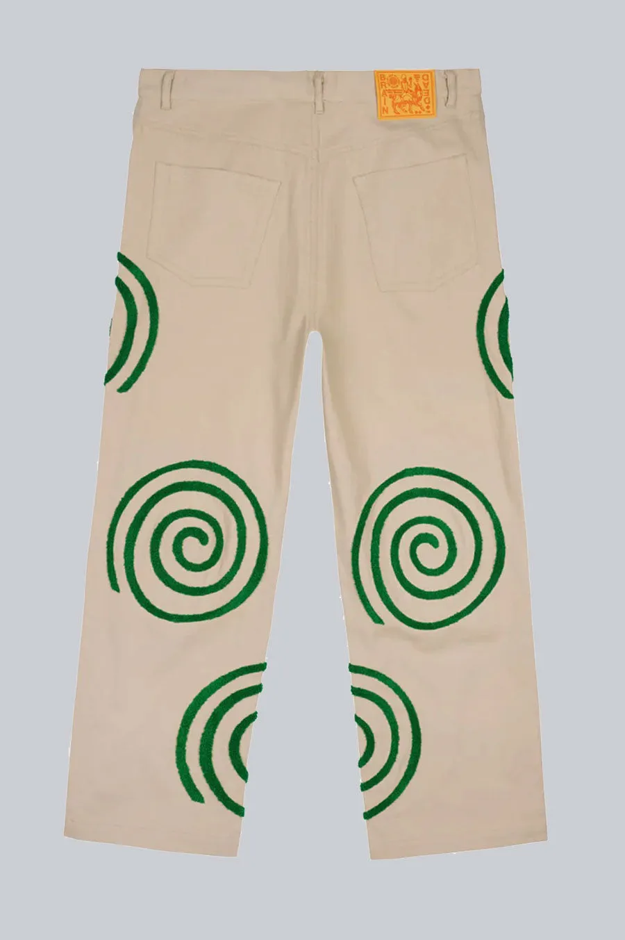 BRAIN DEAD SWIRLS TWILL PANT KHAKI