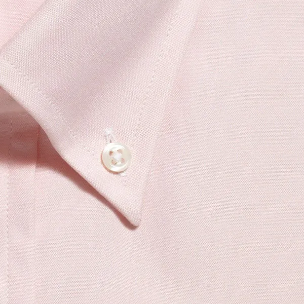 Button Down Pinpoint Pink - Classic