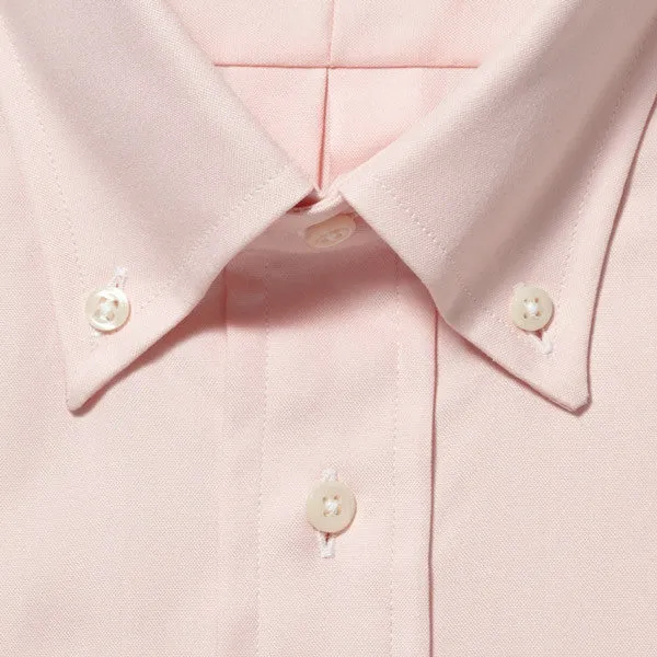 Button Down Pinpoint Pink - Classic