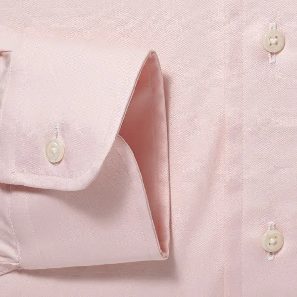Button Down Pinpoint Pink - Classic