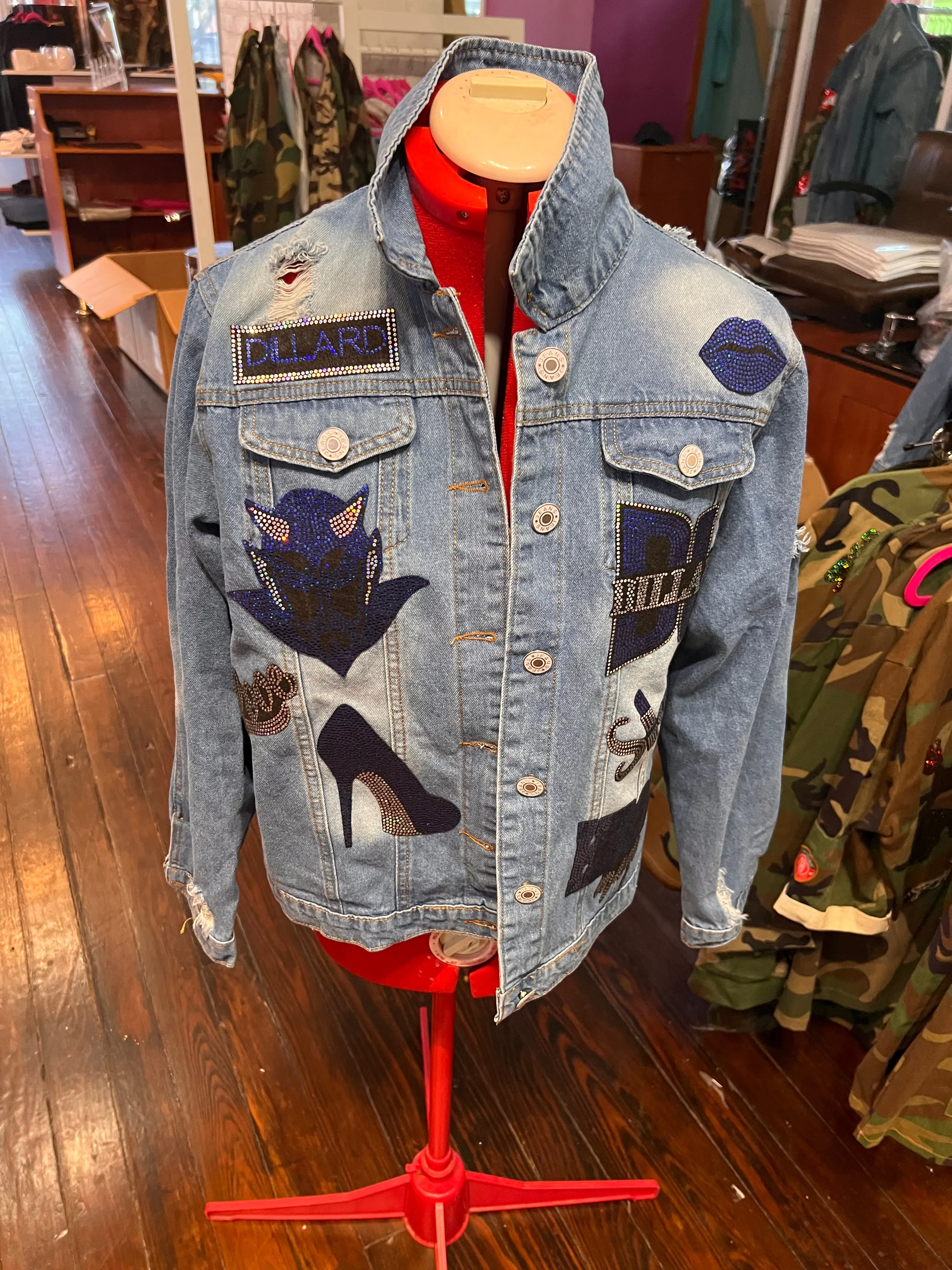 DILLARD  DENIM  Patchwork JACKET