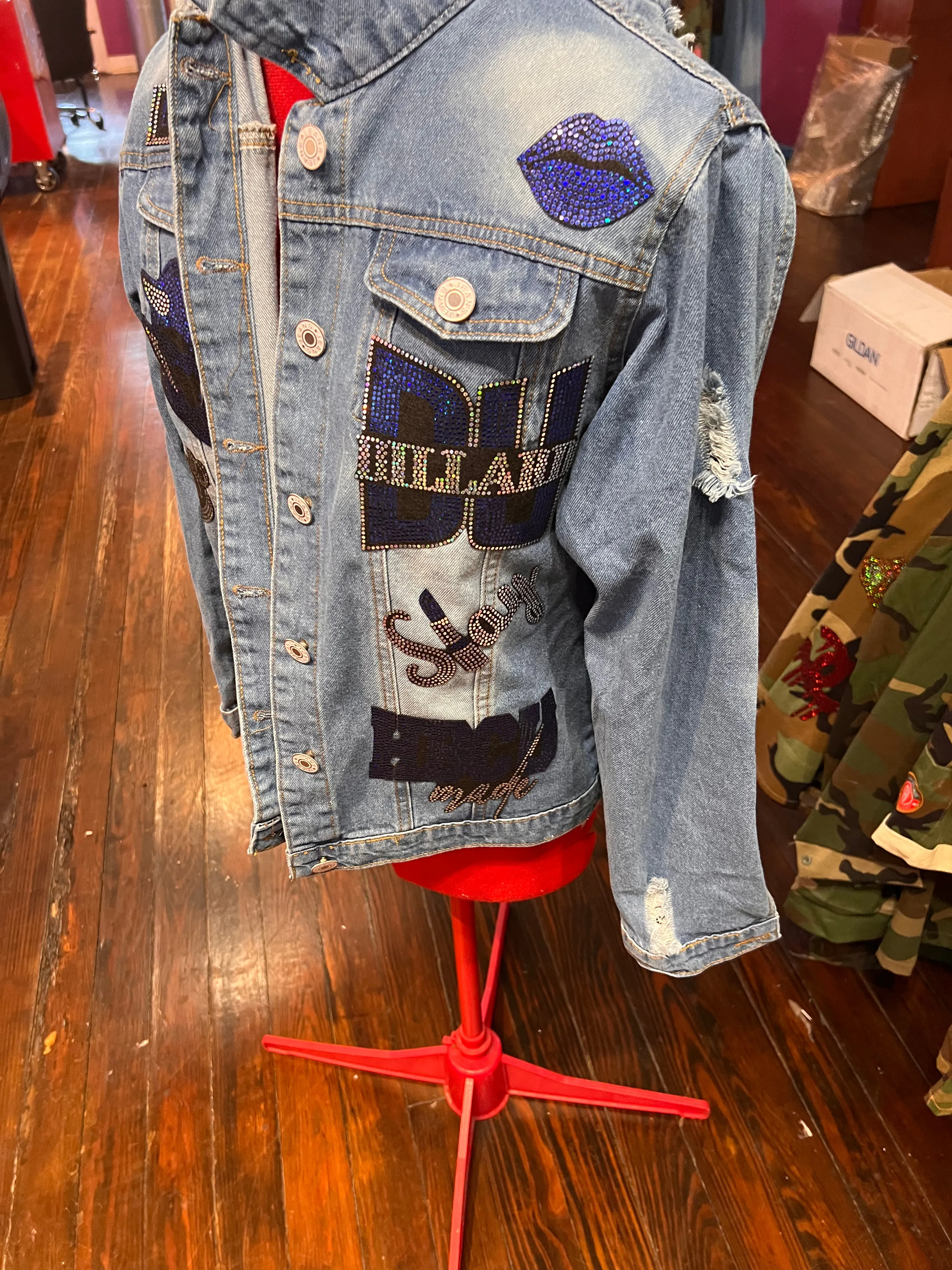DILLARD  DENIM  Patchwork JACKET