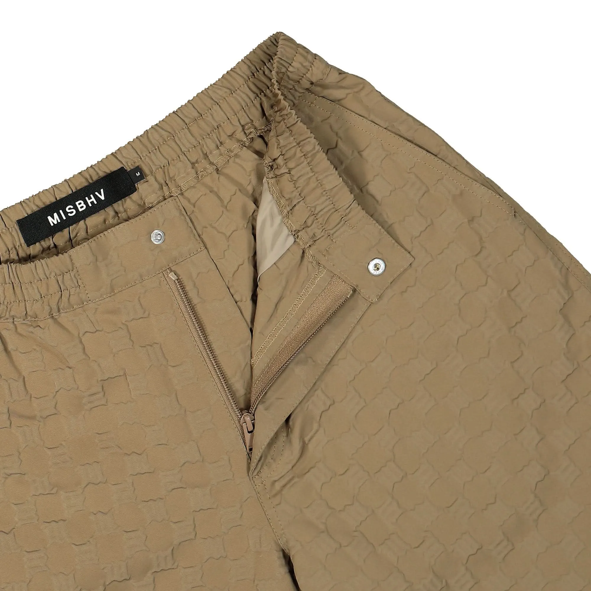 Embossed Monogram Milano Tech Trousers