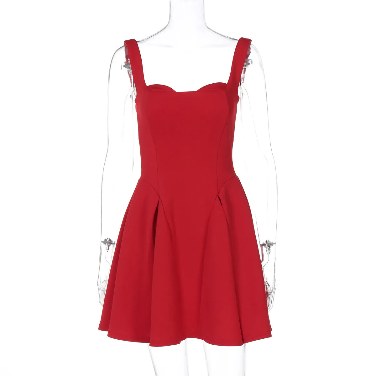 Flytonnshop work holiday party outfit Women's Clothing 2025 Spring and Summer Fashion Sexy Hot Girl Slimming Sling Dress Women