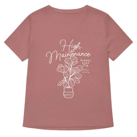 High Maintenance Women's V-Neck Tee
