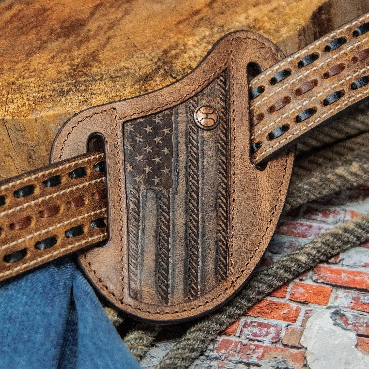 HOOEY Western Lifestyle Inspired Flat Sheath