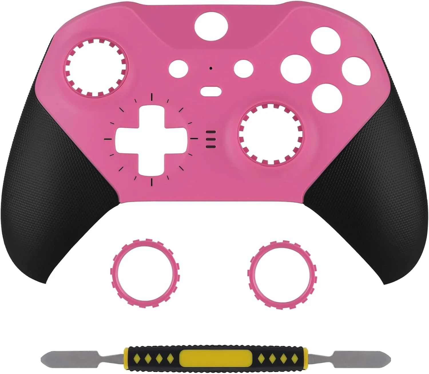 Housing Shell Faceplate Cover for Xbox Elite 2 Controller,Front Shell Replacement for Xbox One Elite Controller Series 2 (Red)
