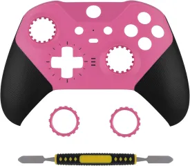 Housing Shell Faceplate Cover for Xbox Elite 2 Controller,Front Shell Replacement for Xbox One Elite Controller Series 2 (Red)