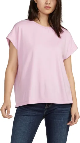 JAG Jeans Women's Drapey Luxe Tee-Legacy