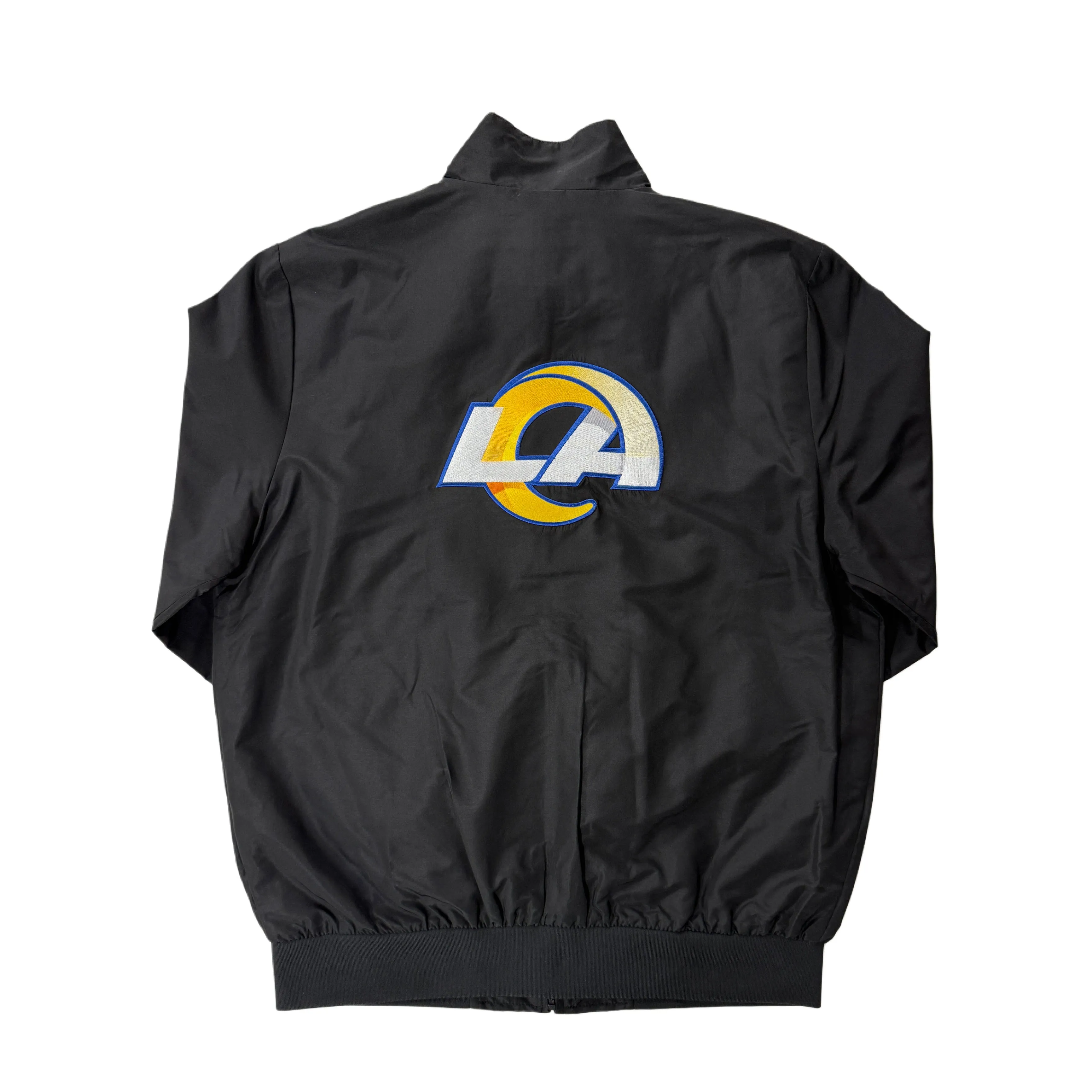 LA RAMS Zip Windbreaker with Two Pockets
