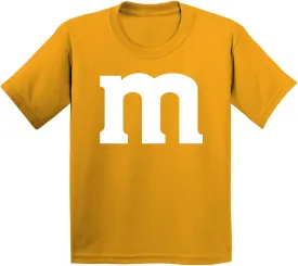 M Halloween Team Costume Funny Party Youth T-Shirt