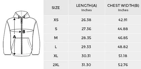 Men's Windbreaker printed cool skull