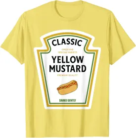 Mustard Halloween 2024 Costume Family Matching Ketchup Sauce T-Shirt