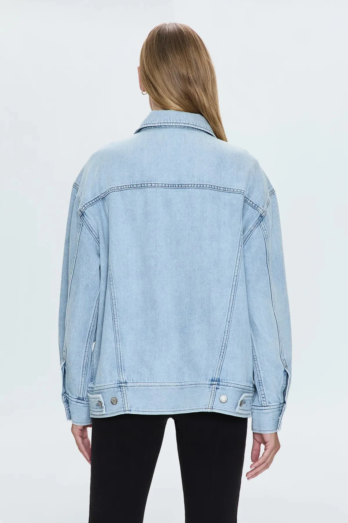 Pistola Rowan Boyfriend Trucker Jacket: Chateau