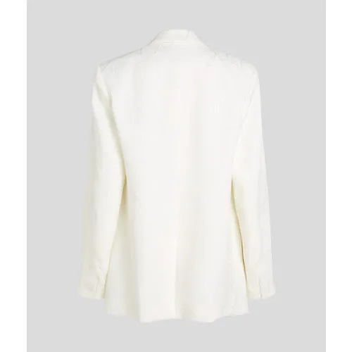 SATIN SUIT BLAZER