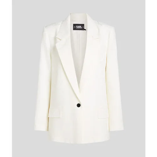 SATIN SUIT BLAZER