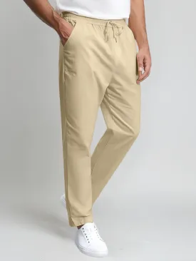 Sea Side Linen Pants - Khaki