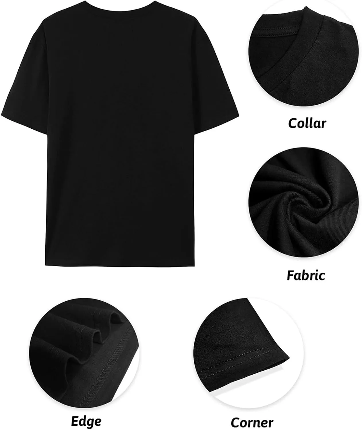 T Shirts for Women Graphic Tees Text Focus Crew Neck Short Sleeve Shirts for Women Abstract Casual T-Shirt