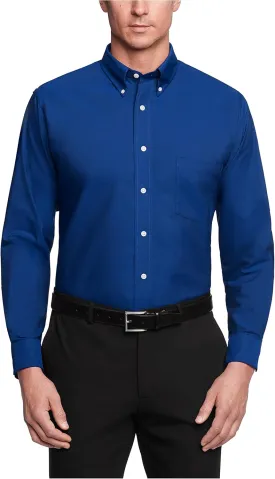 Van Heusen Men's Dress Shirt Regular Fit Oxford Solid