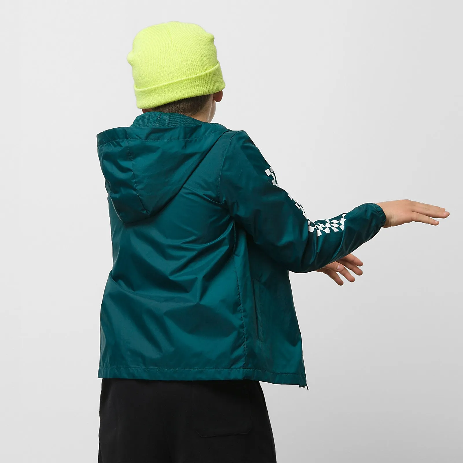 Vans Kids Garnett Windbreaker Jacket - Deep Teal
