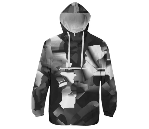 Windbreaker in black