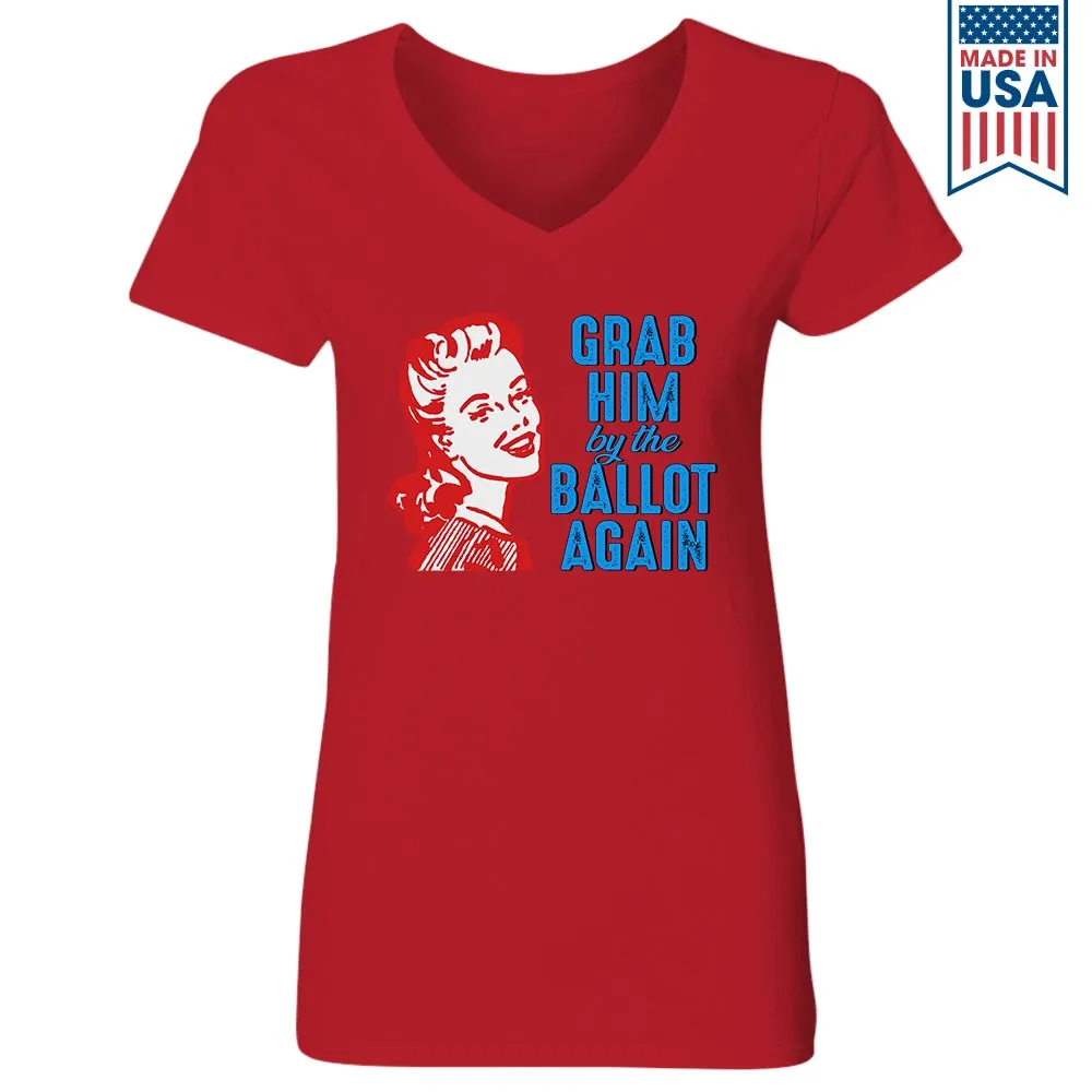 Women's V-neck T-shirt TSVB490