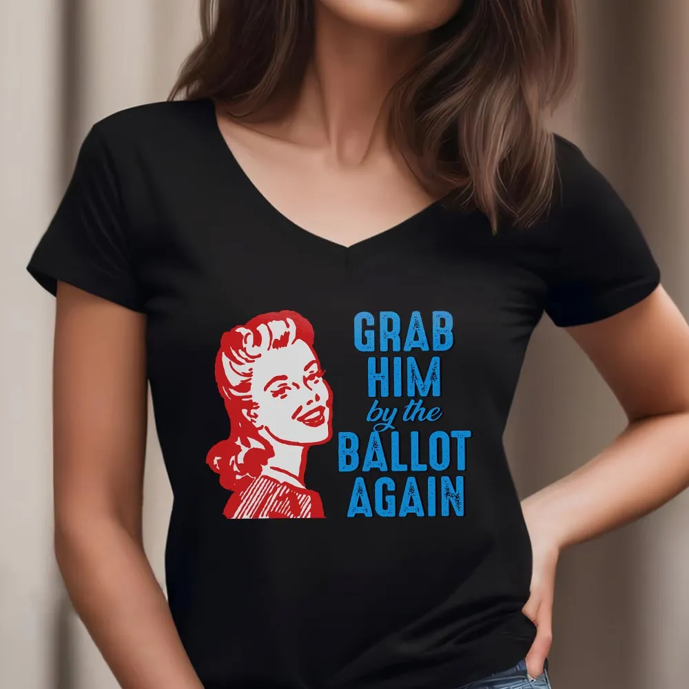 Women's V-neck T-shirt TSVB490