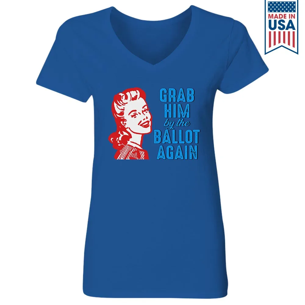 Women's V-neck T-shirt TSVB490