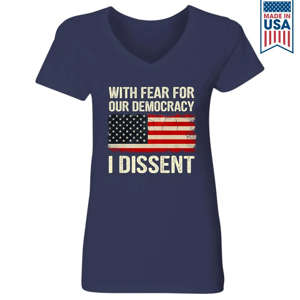 Women's V-neck T-shirt TSVB624