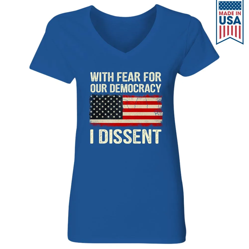 Women's V-neck T-shirt TSVB624