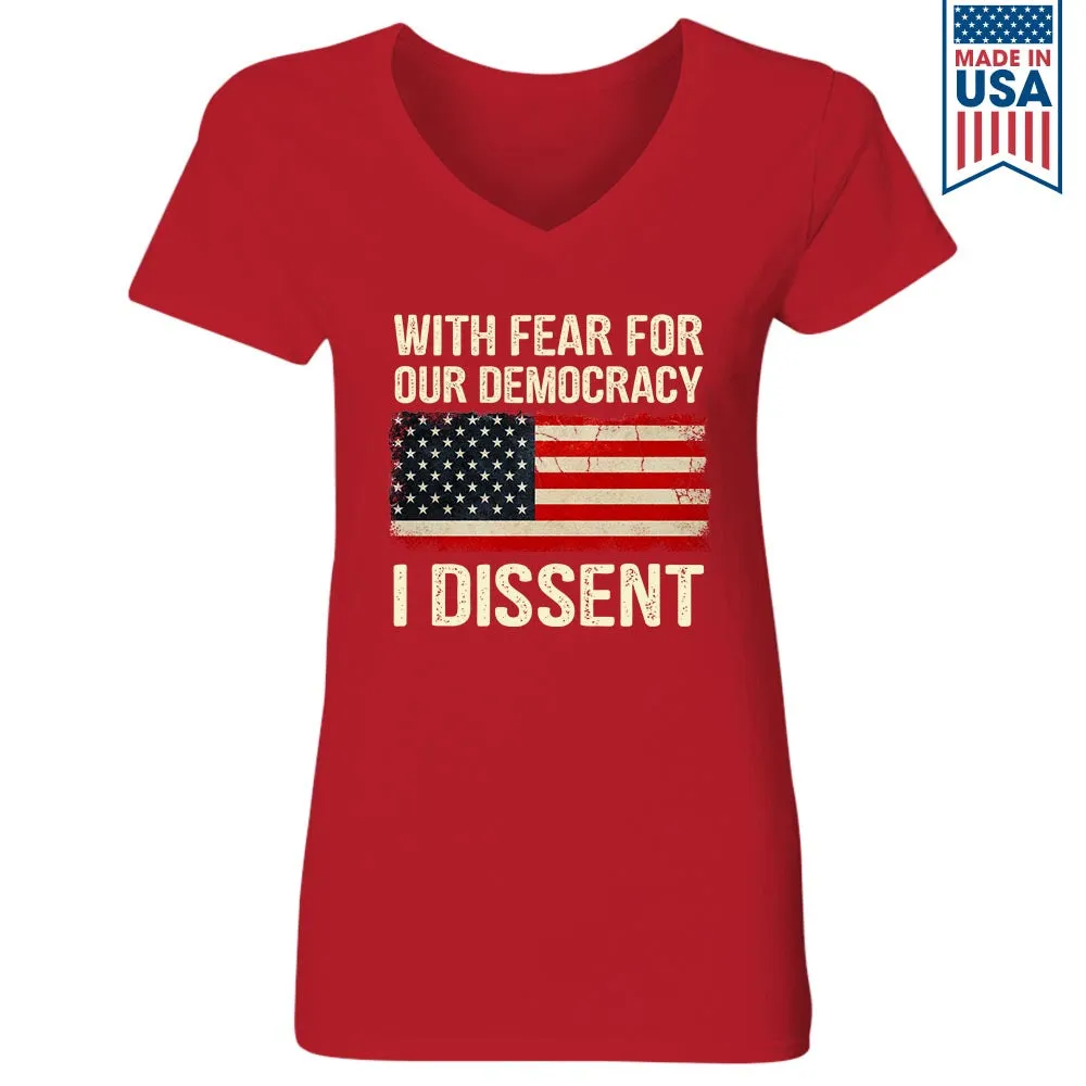 Women's V-neck T-shirt TSVB624