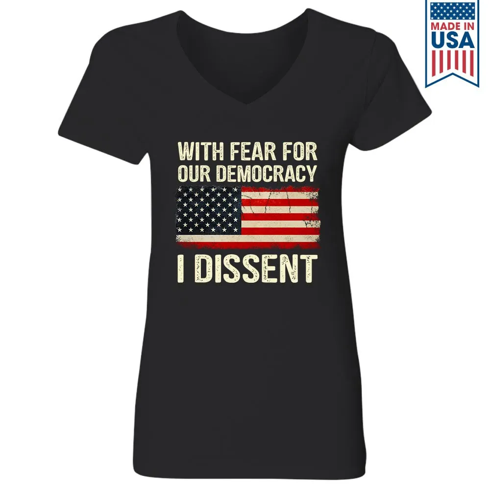 Women's V-neck T-shirt TSVB624