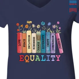 Women's V-neck T-shirt TSVB648