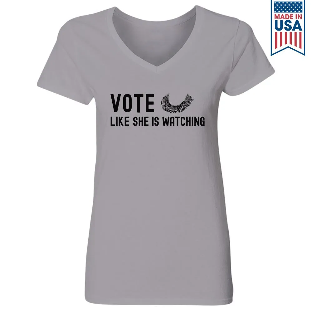 Women's V-neck T-shirt TSVW559