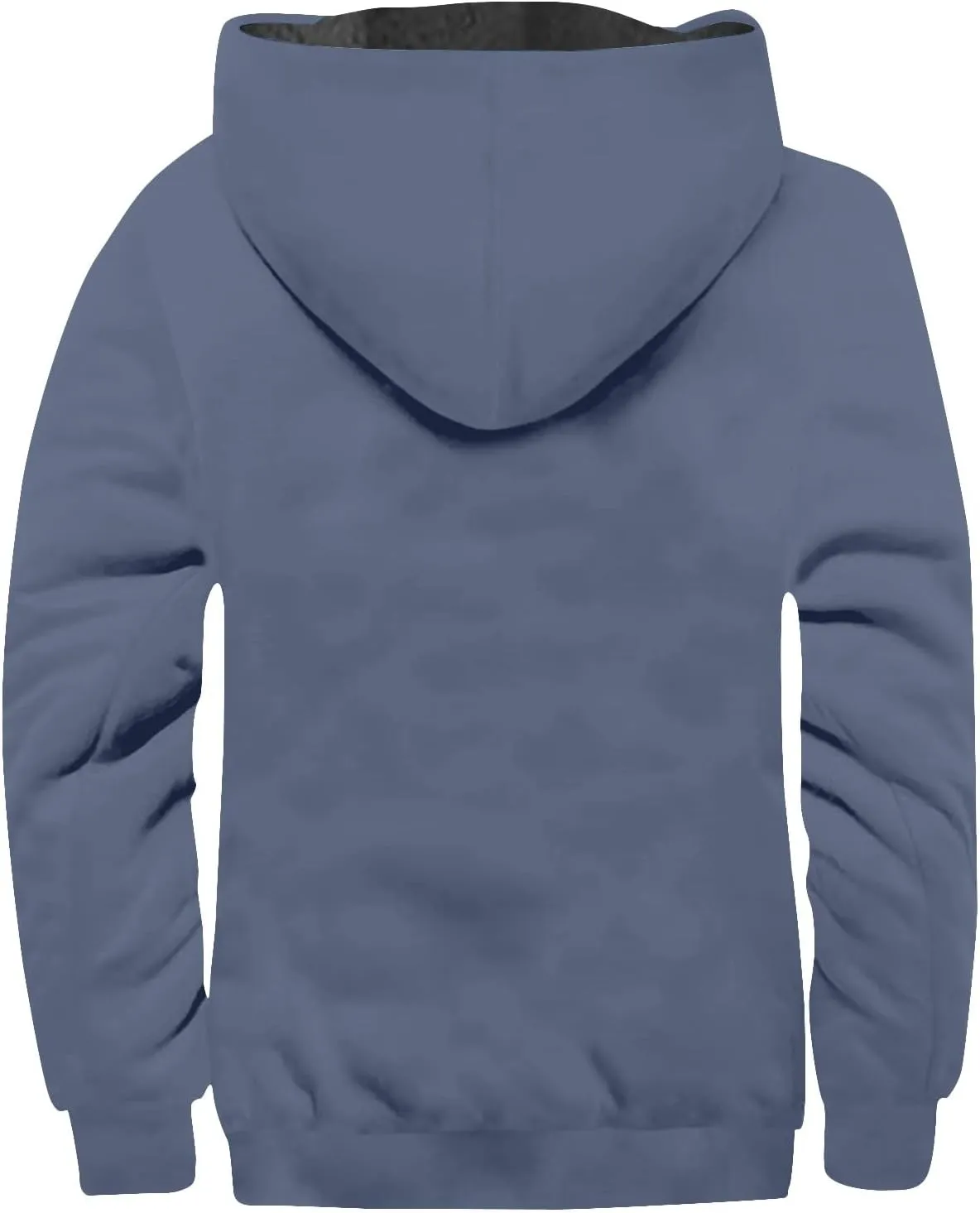 Ymosrh Men's Casual Jacket Sweatshirts Fleece Jackets Thick Sherpa Lined Winter Hoodie Coats Outwear Jacket, S-8XL